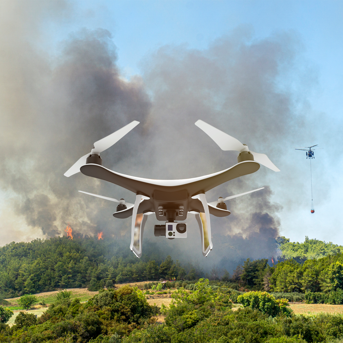 piloto de drones certificado emergencias